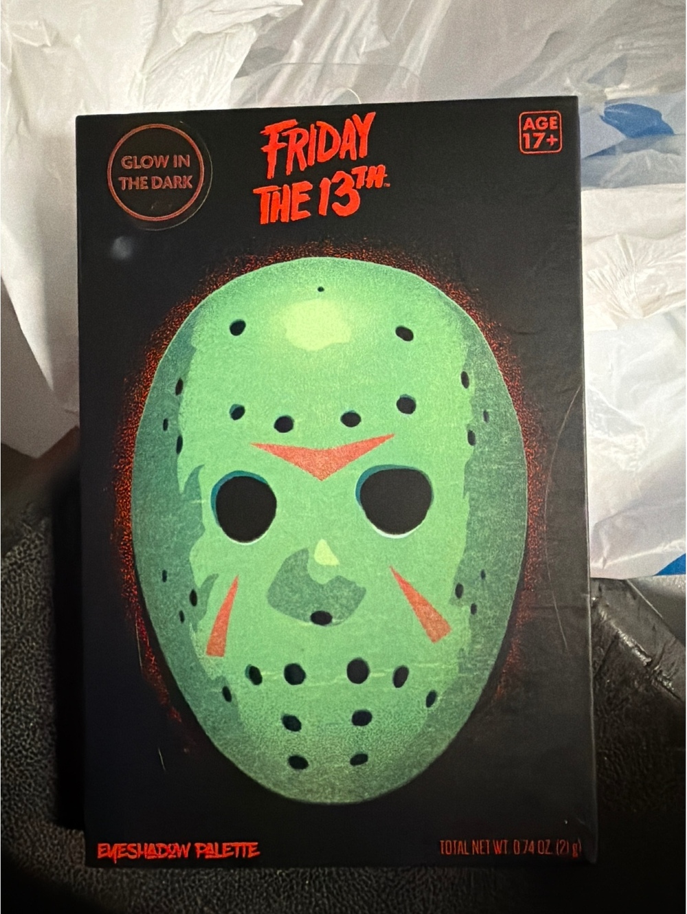 Friday the 13th Glow in the Dark Eyeshadow Palette